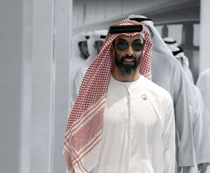 A personal photo of His Highness Sheikh Tahnoon bin Zayed Al Nahyan