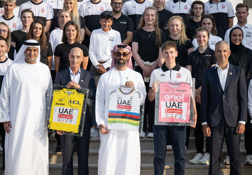 the patron of cycling in the UAE