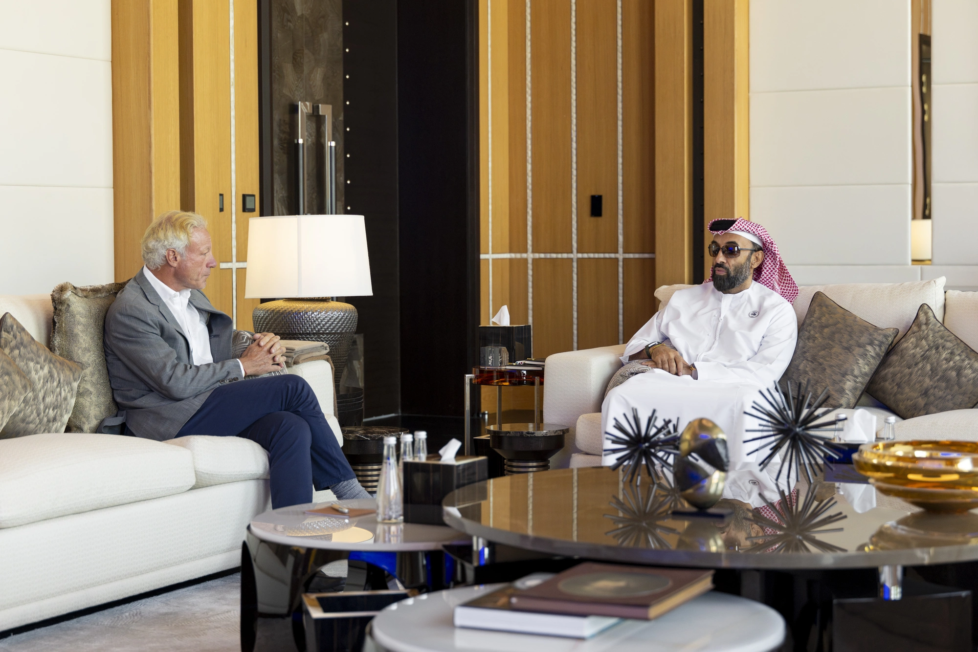 Tahnoon bin Zayed Meets General Catalyst Co-Founder David Fialkow to Discuss Technology Investment Opportunities