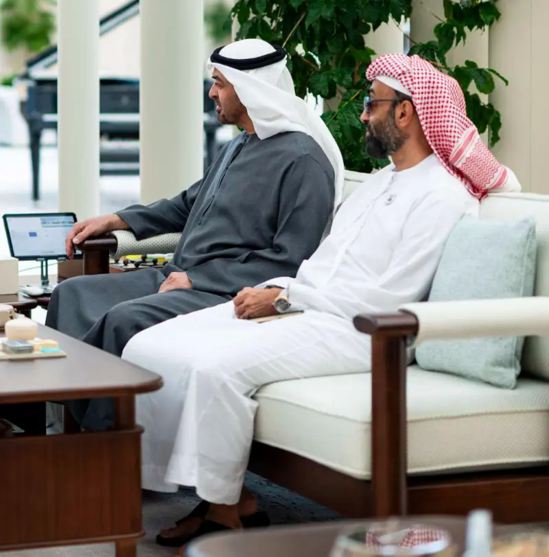 رئيس الدولة يستقبل الأمير خالد بن سلمان